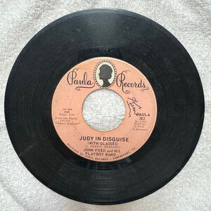 1967 Paula Records 45 RPM John Fred & His Playboy Band “Judy In Disguise”